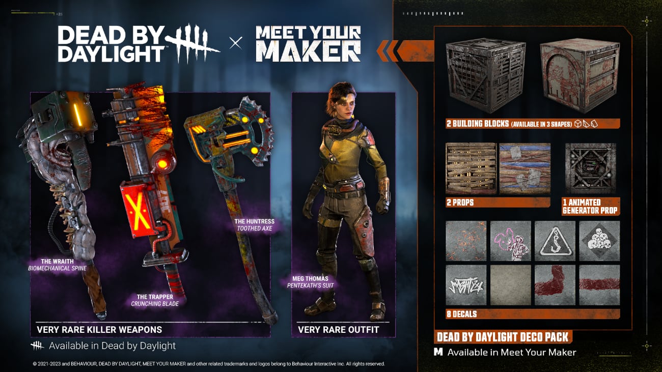 Exklusives Dead by Daylight und Meet Your Maker In-Game-Event