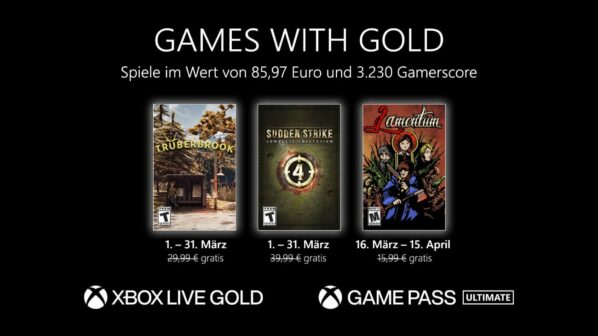Games with Gold - März 2023