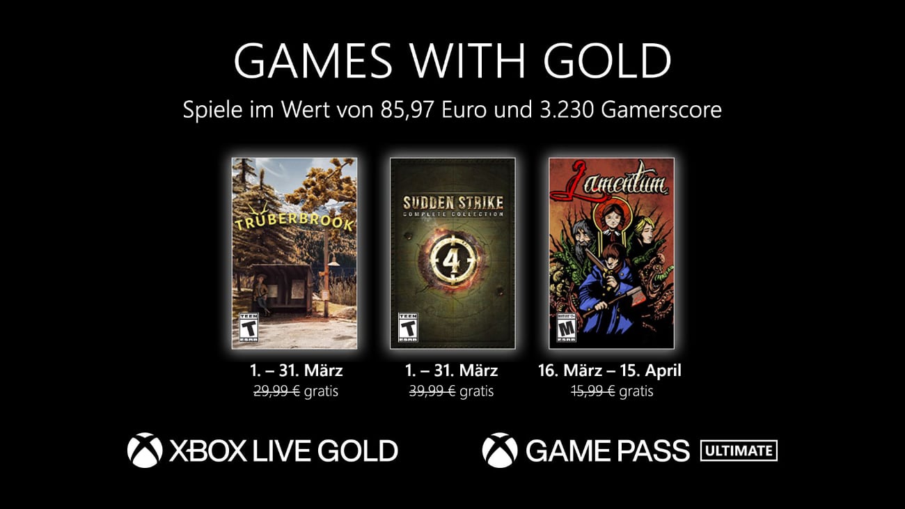 Games with Gold - März 2023