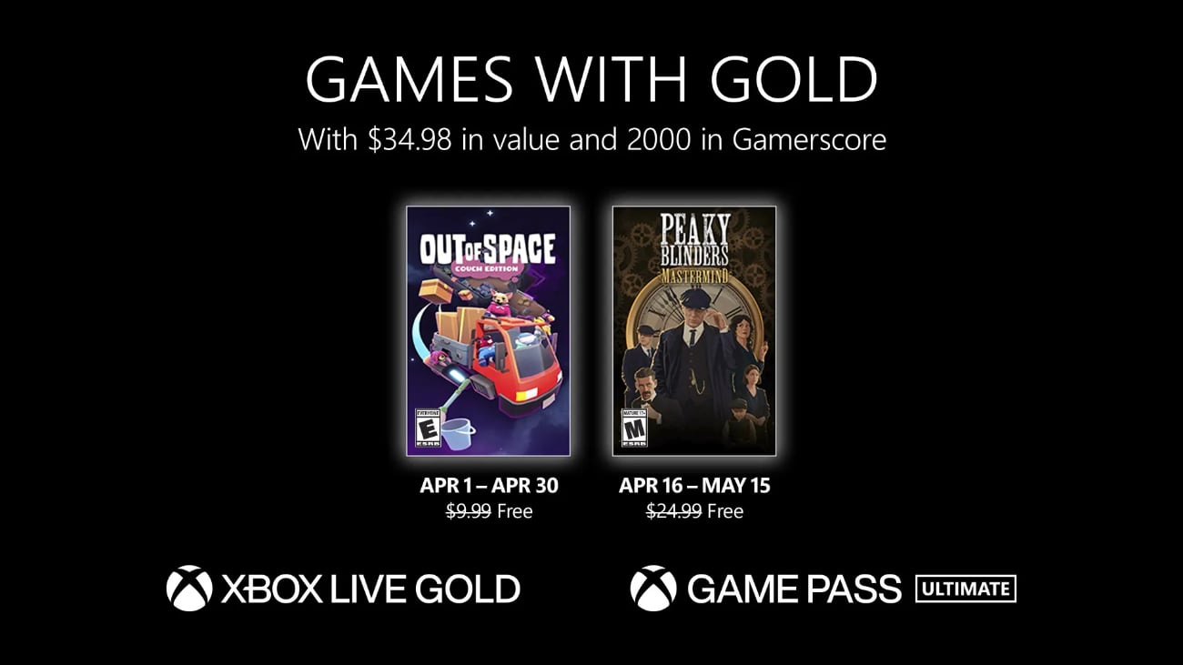 Games with Gold im April 2023