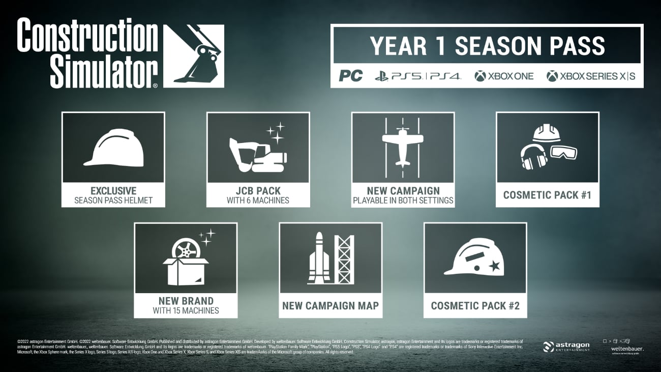 Bau-Simulator – Year 1 Season Pass