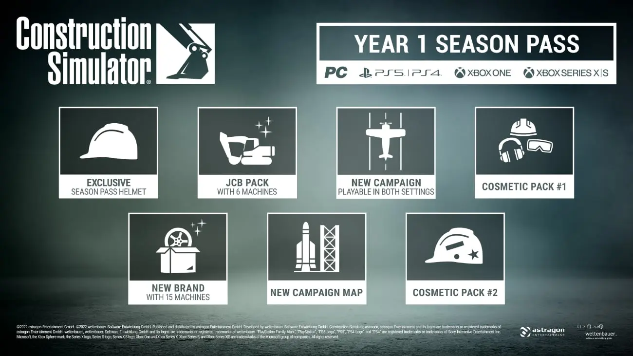 Bau-Simulator – Year 1 Season Pass