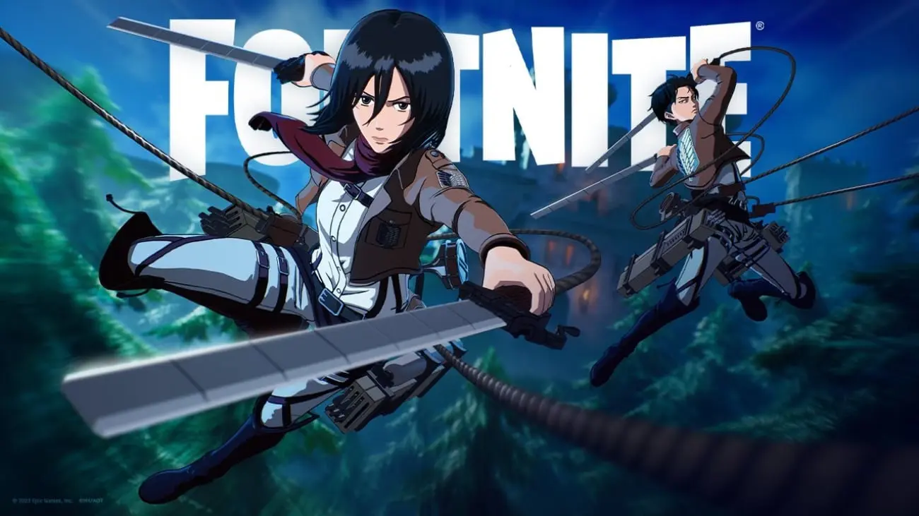 Fortnite x Attack on Titan