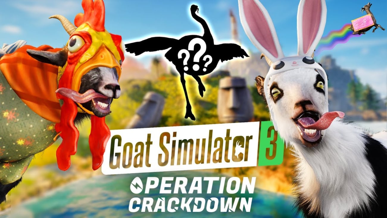 Goat Simulator 3: Kostenloses Oster-Update: Operation Crackdown