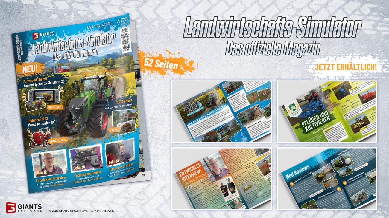 Landwirtschafts-Simulator Magazin