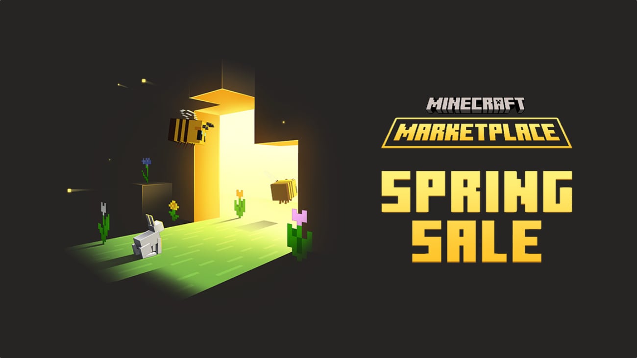 Minecraft-Marktplatz Spring Sale