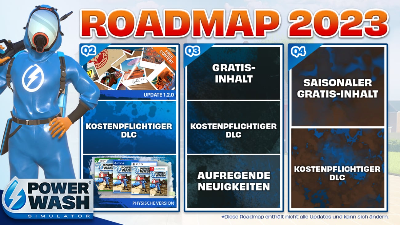 Powerwash Simulator Roadmap