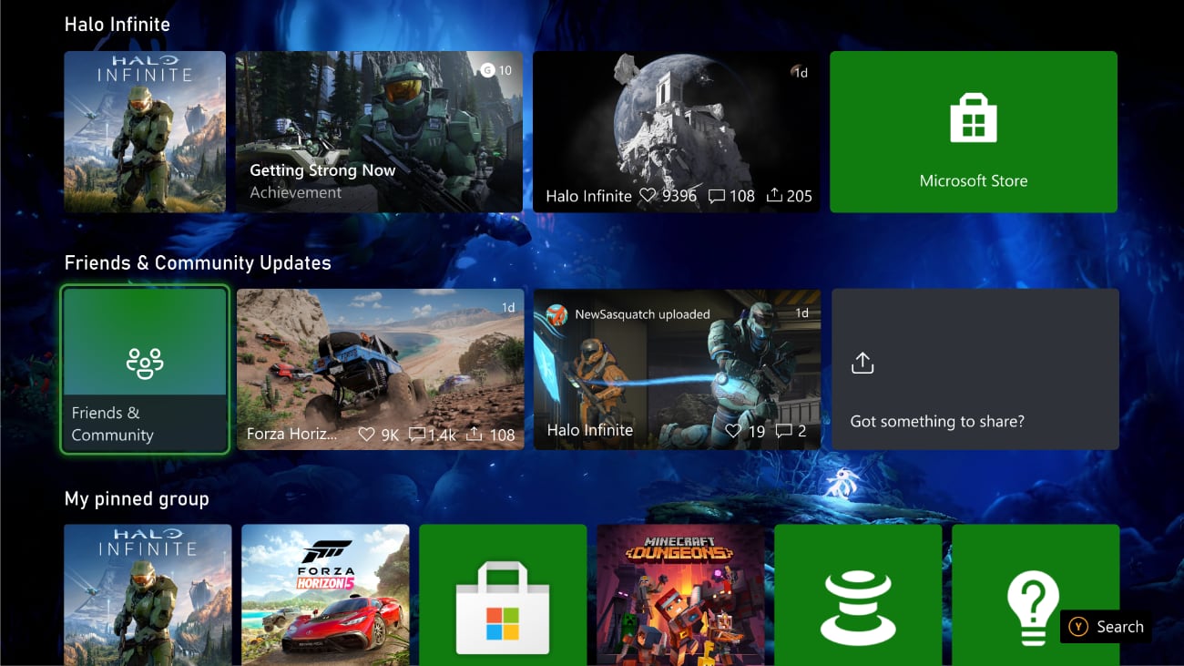 Xbox Freunde & Community Updates