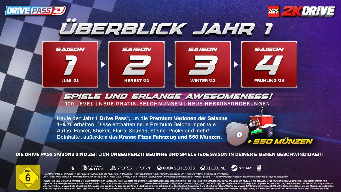LEGO 2K Drive - Drive Pass Saisons