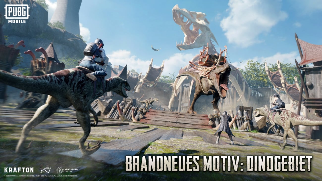 PUBG Mobile Version 2.6: Reise ins Zeitalter der Dinosaurier