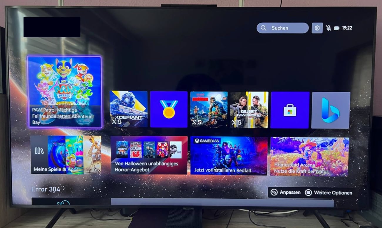 Xbox Dashboard