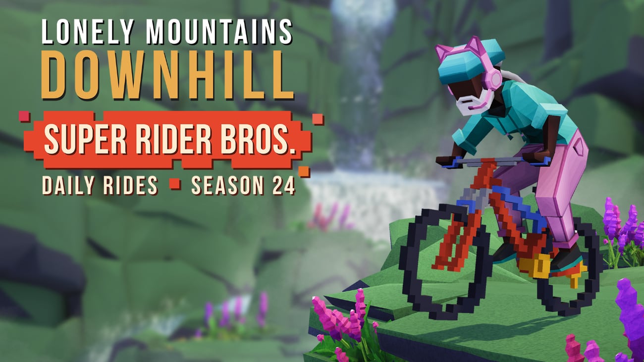 Lonely Mountains: Downhill Daily Rides Season 24: Super Rider Bros