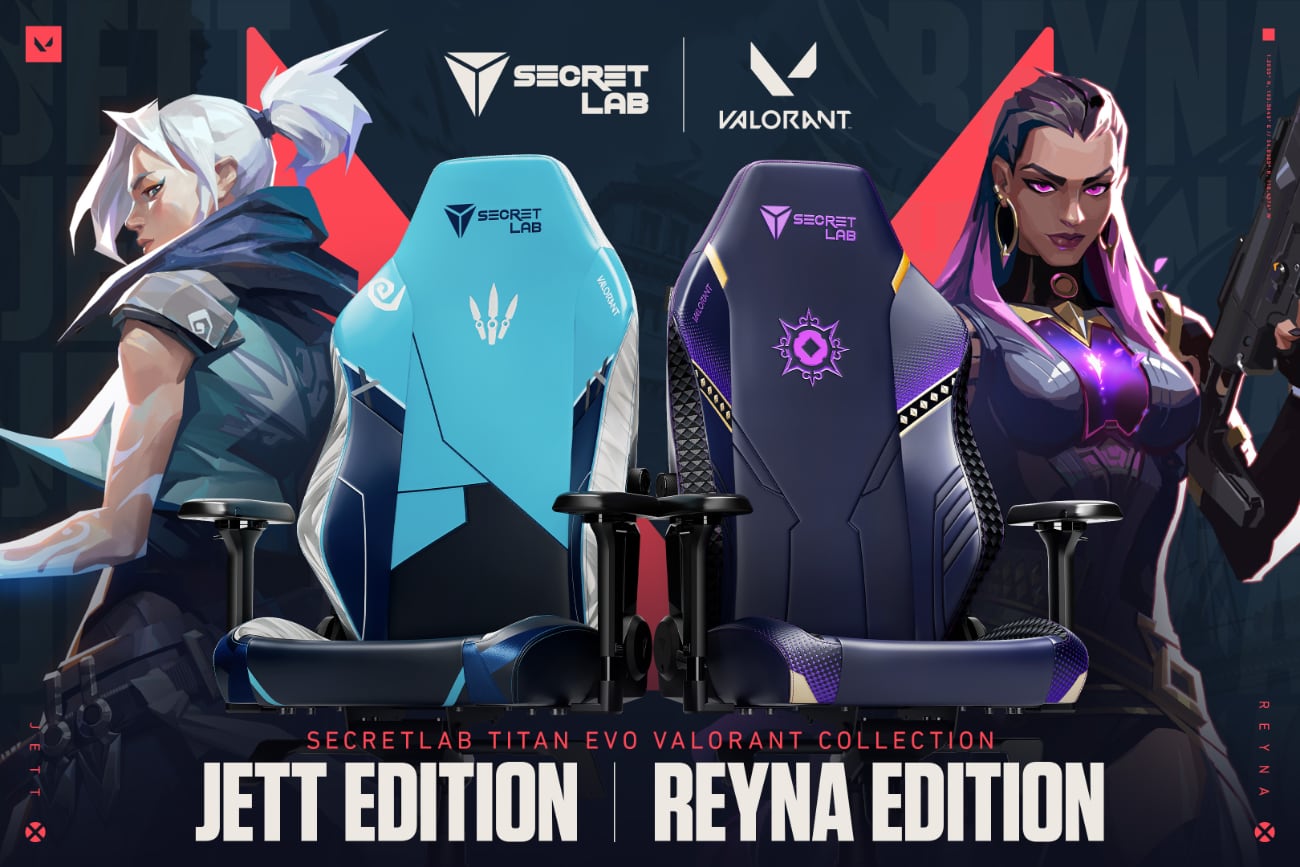 Secretlab TITAN Evo VALORANT Kollektion