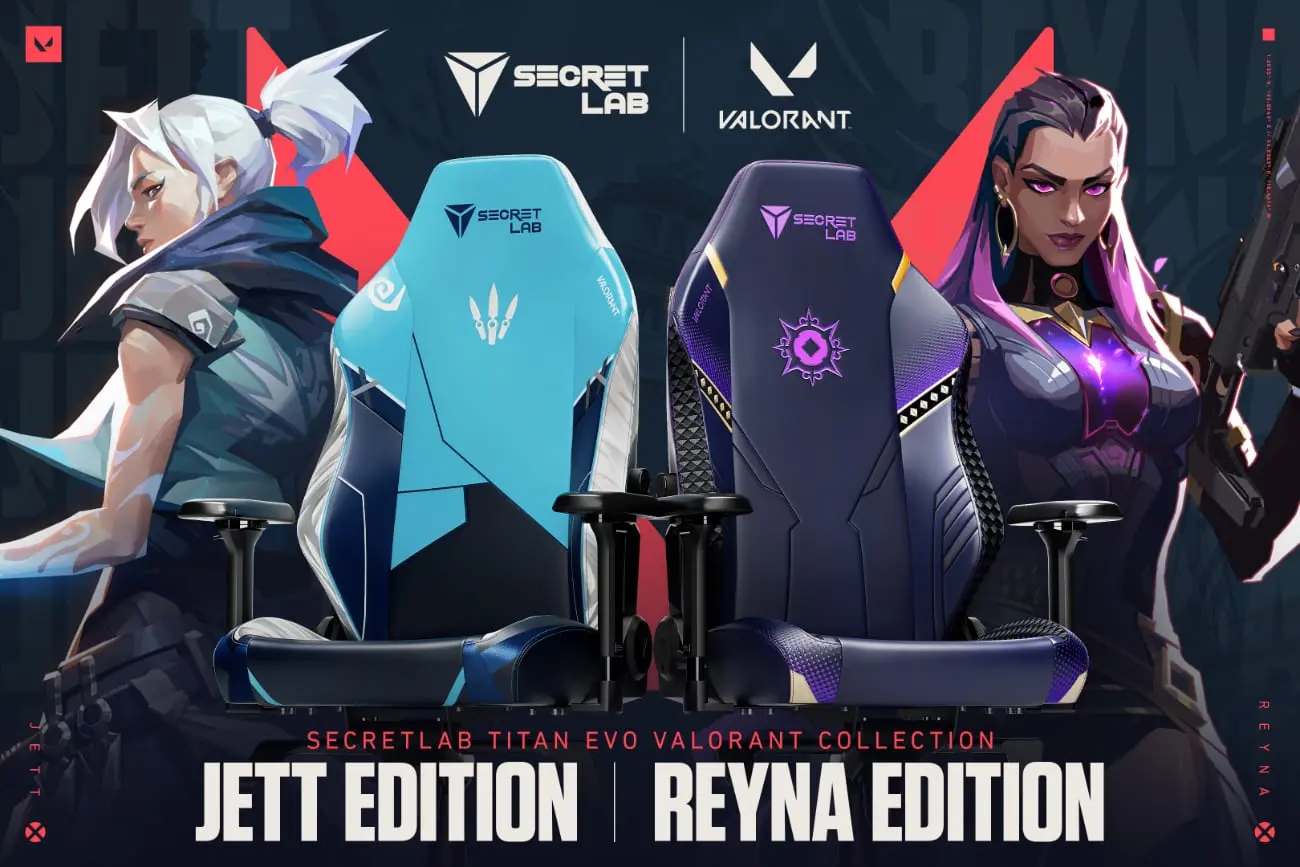 Secretlab TITAN Evo VALORANT Kollektion
