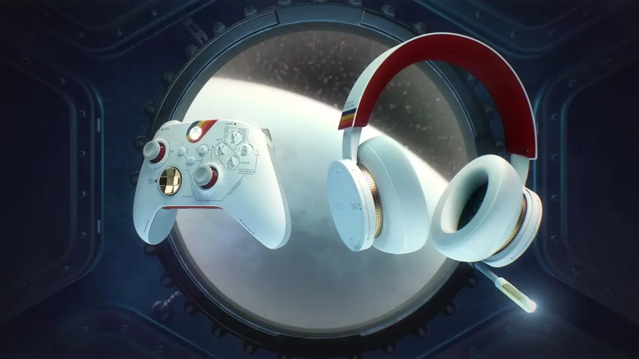 Starfield Limited Edition Xbox Wireless Controller und Headset