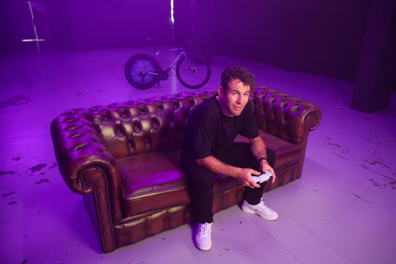 Rennrad von Mark Cavendish und Call of Duty
