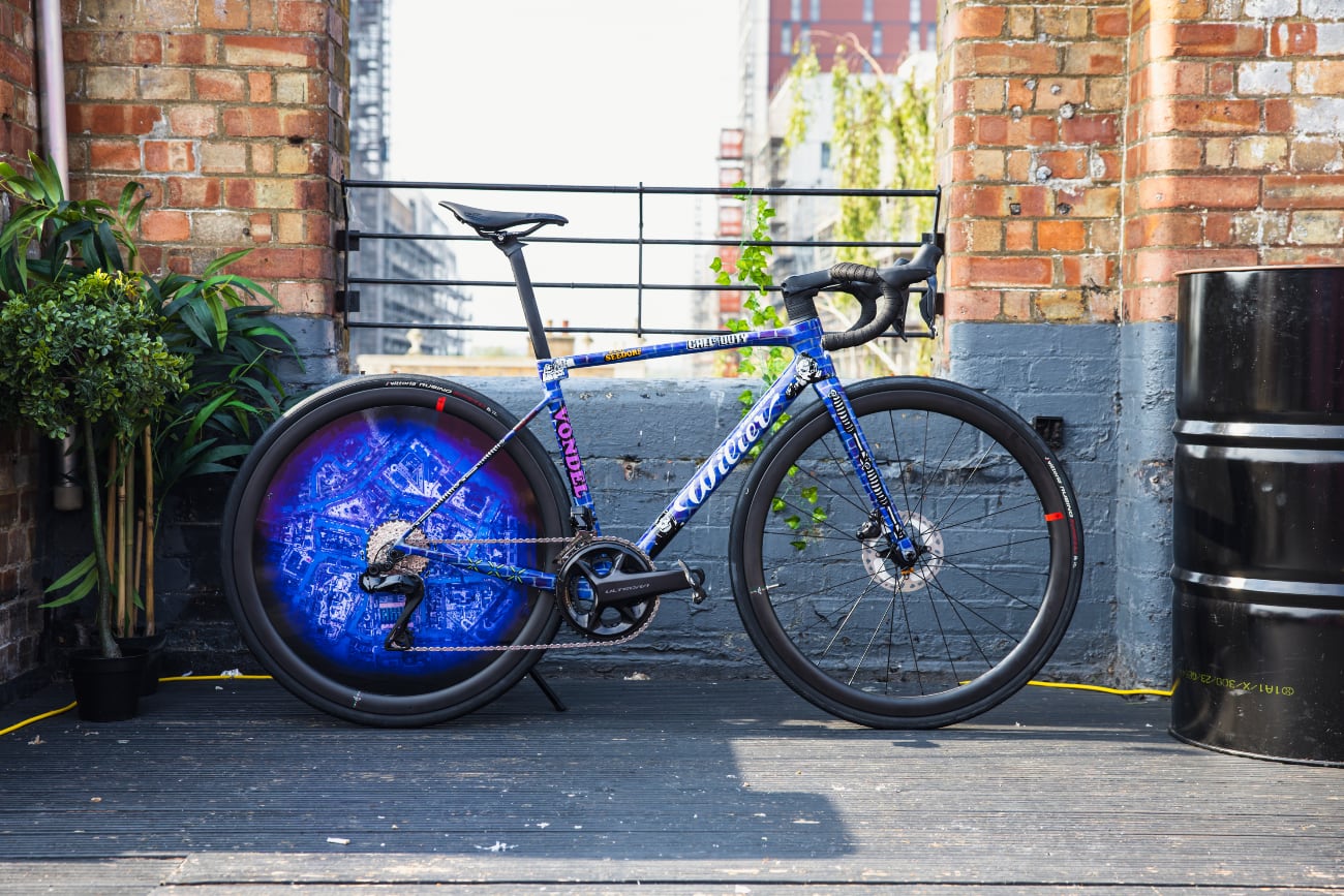 Rennrad von Mark Cavendish und Call of Duty