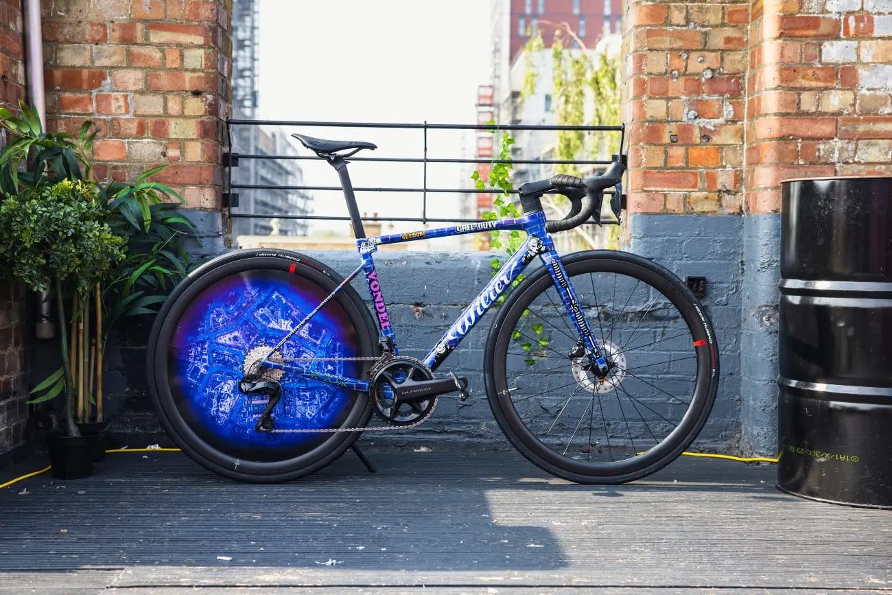 Rennrad von Mark Cavendish und Call of Duty