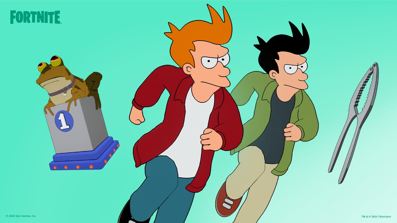 Futurama trifft Fortnite