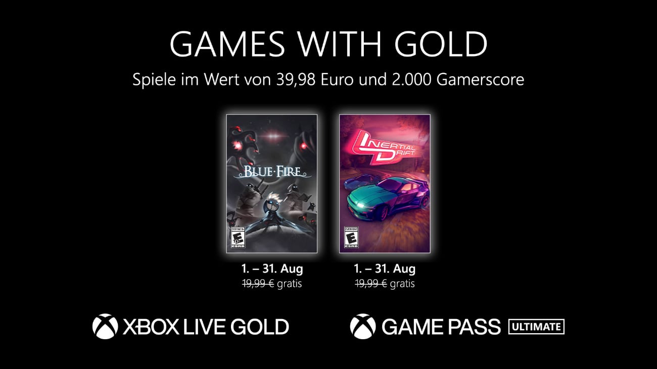 Games with Gold - August 2023