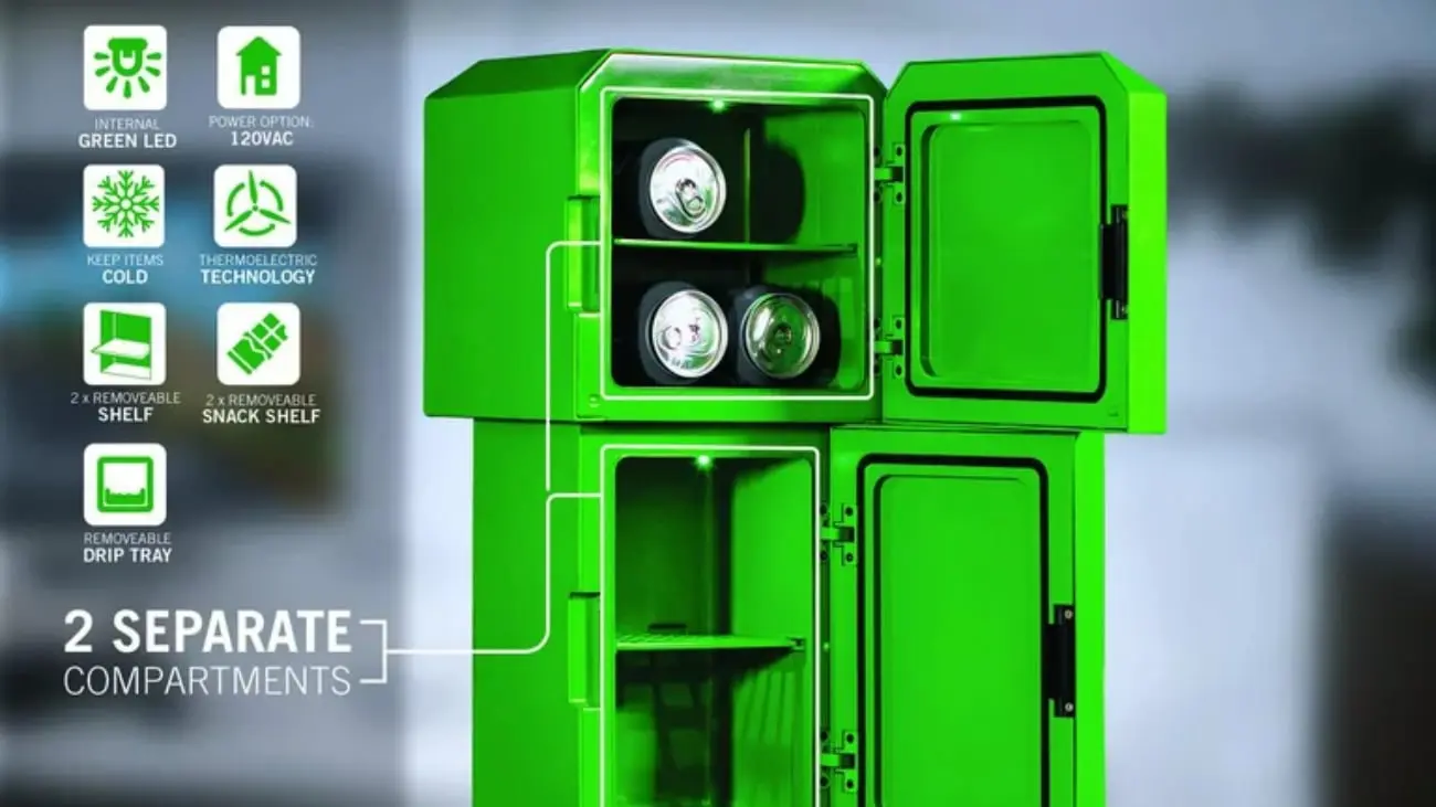 Xbox bringt Minecraft-Mini-Kühlschrank "Creeper