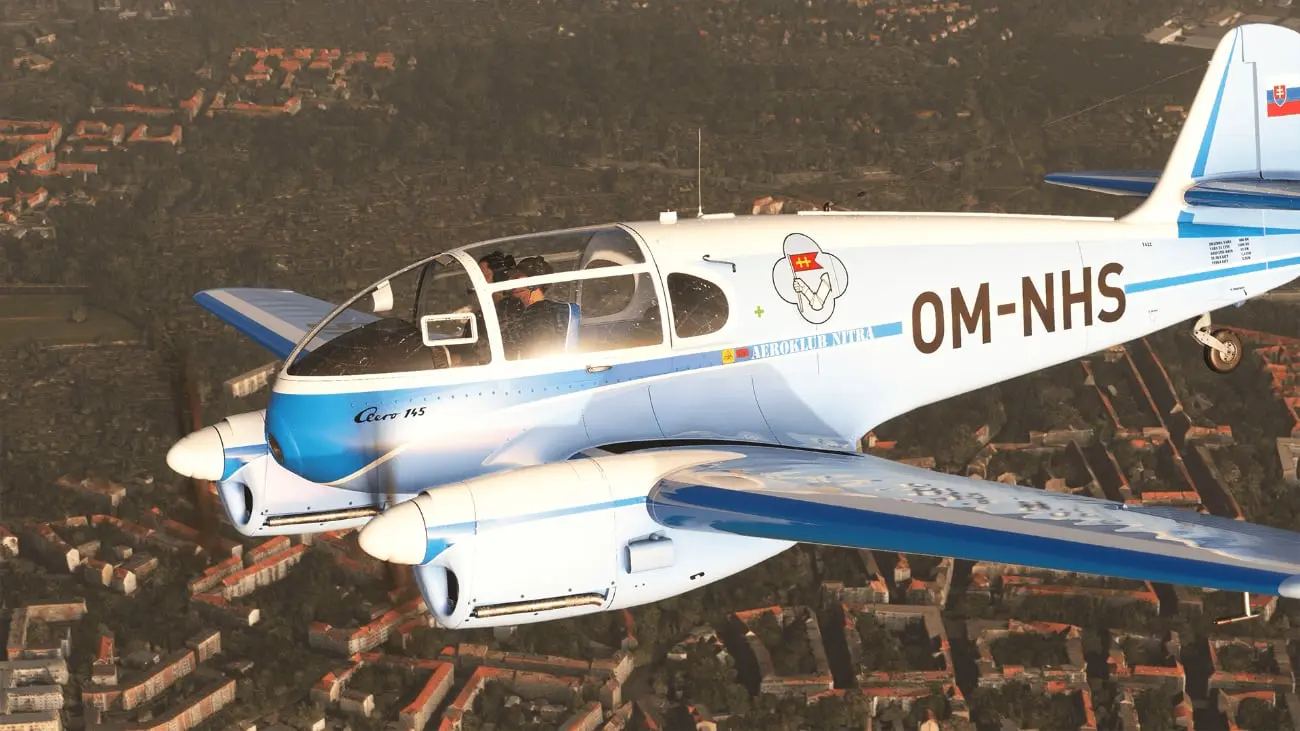 Microsoft Flight Simulator stellt die Flugzeuge Aero Vodochody Ae-45 und Ae-145 vor