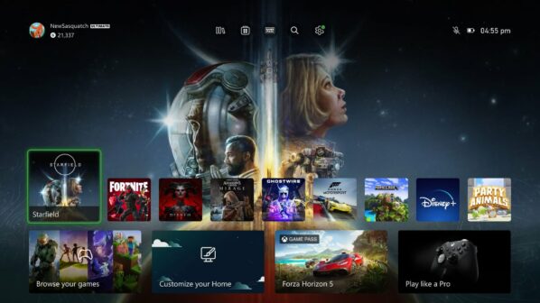 Xbox enthüllt neue Home Experience - Dashboard für Konsolen