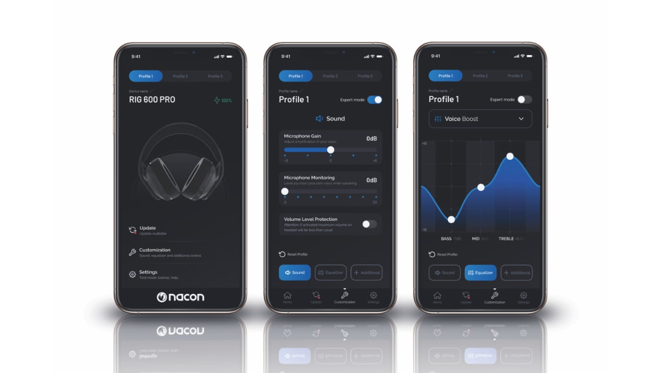 NACON RIG 600 PRO Headset - App