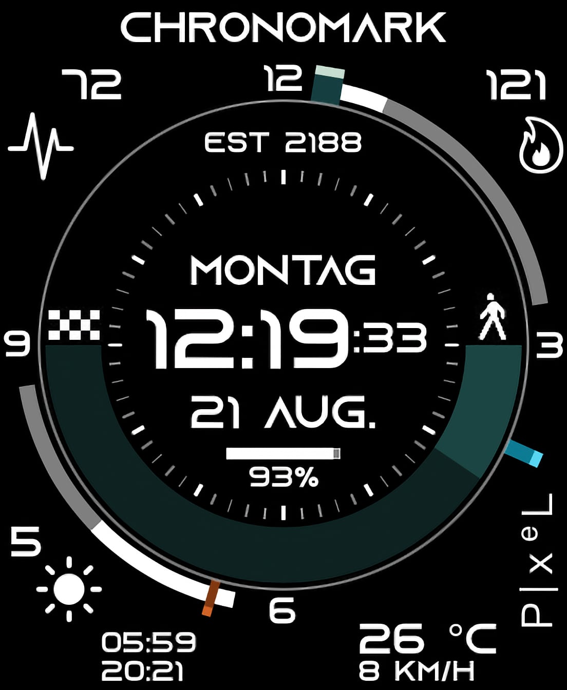 Starfield Chronomark - Apple Watch Face