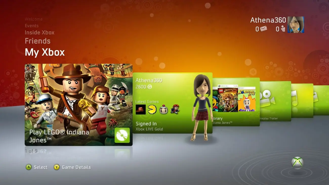 Xbox 360 Dashboard