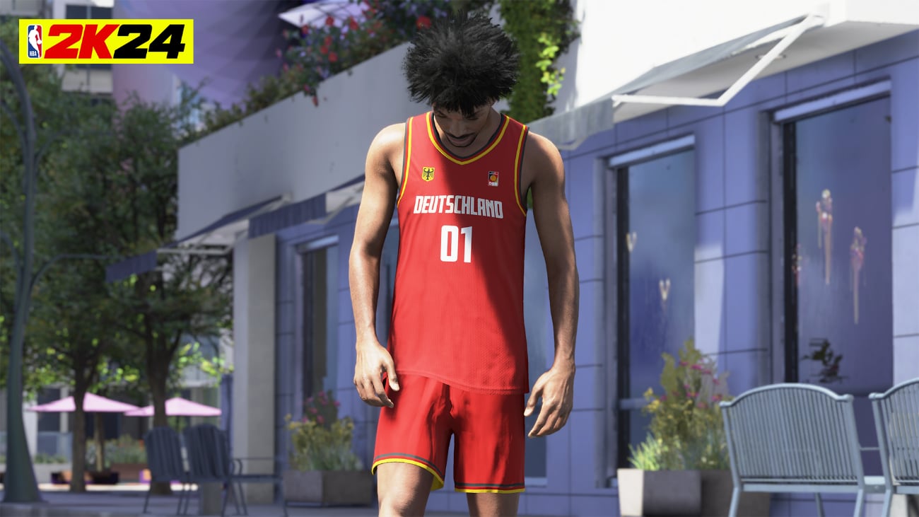 NBA 2K24: Die offiziellen Trikots des Deutschen Basketball Bundes (DBB) jetzt im Spiel erhältlich