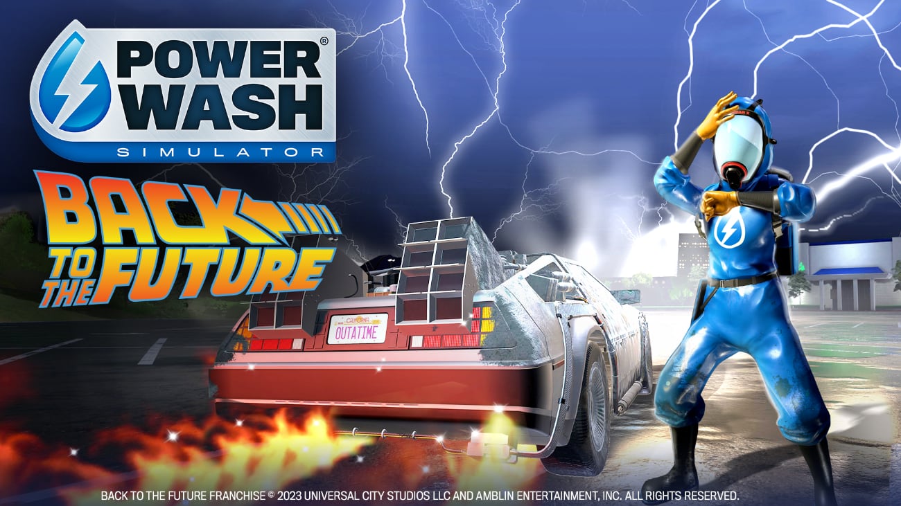 PowerWash Simulator: Back to the Future Special Pack