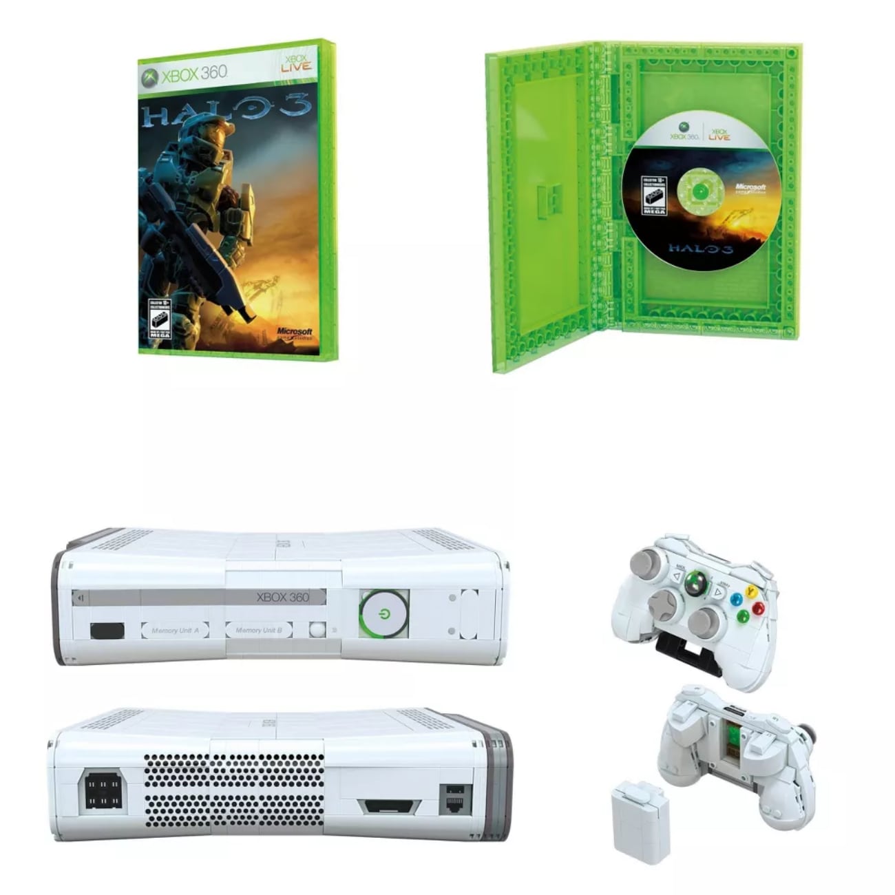 Microsoft Xbox 360 Sammler MEGA Baukasten