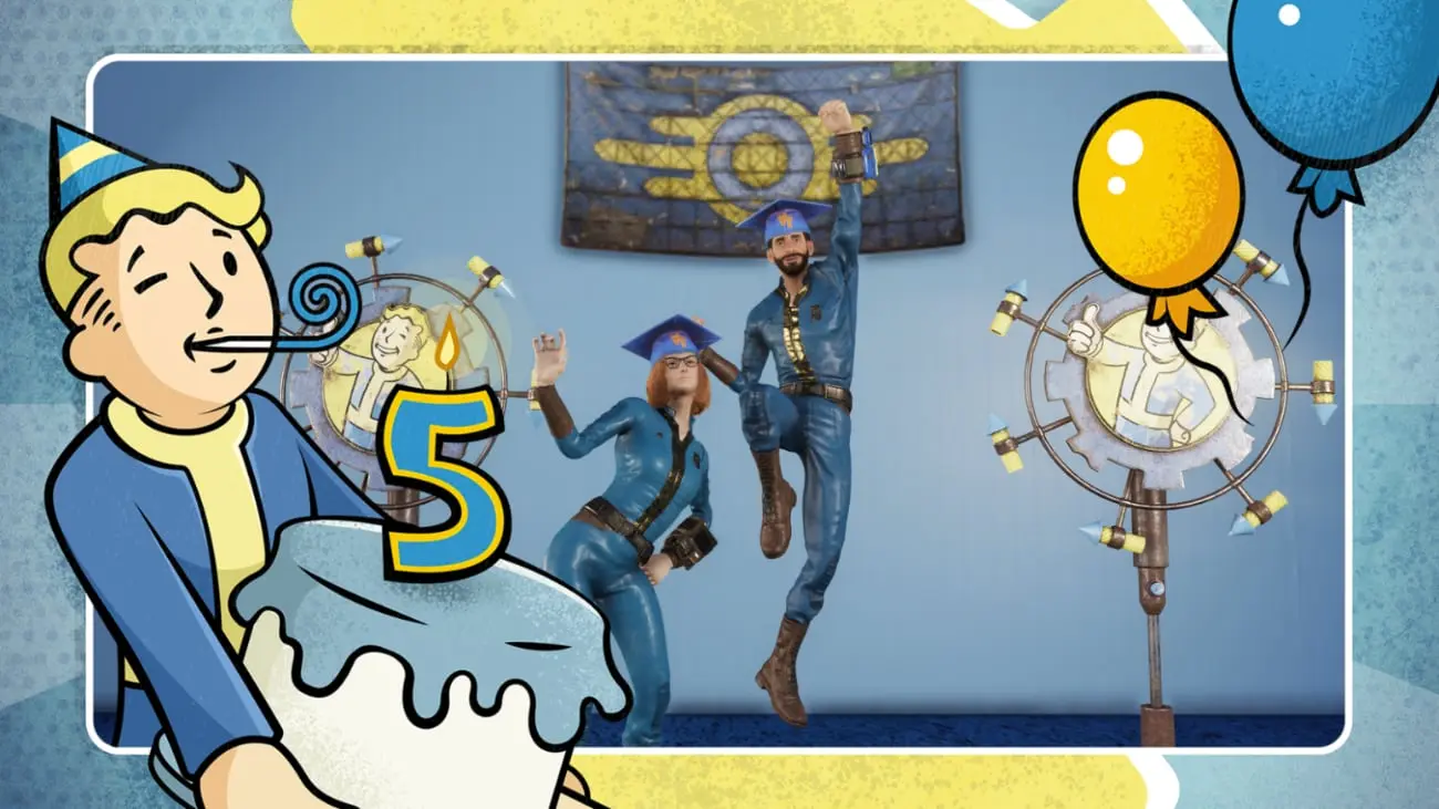 Fallout 76 feiert sein 5-jähriges Jubiläum