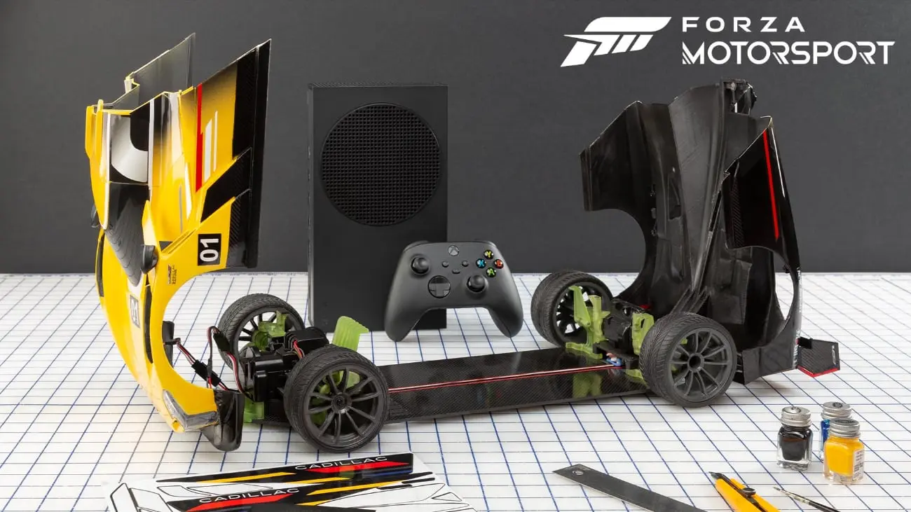 Forza Motorsport: Exklusives RC-Auto mit integrierter Xbox Series S-Konsole enthüllt - Trailer 31 Forza Motorsport: Exklusives RC-Auto mit integrierter Xbox Series S-Konsole