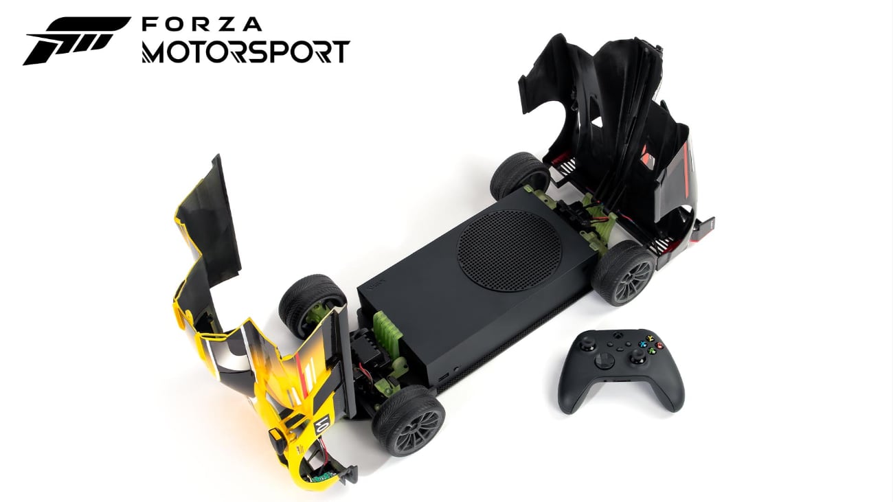 Forza Motorsport: Exklusives RC-Auto mit integrierter Xbox Series S-Konsole