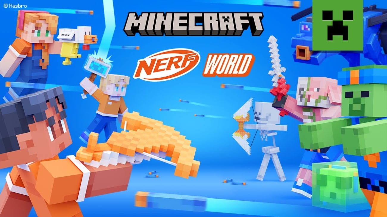 Minecraft NERF World DLC