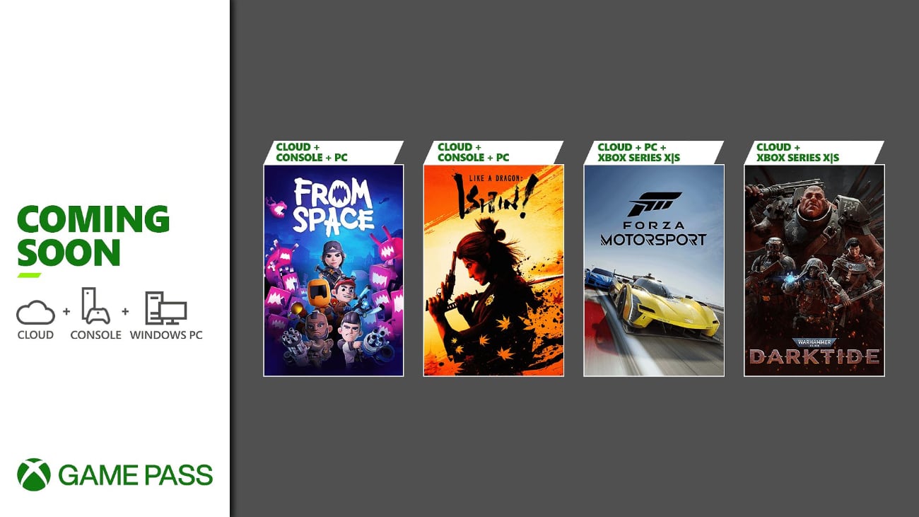 Xbox Game Pass - Oktober 2023