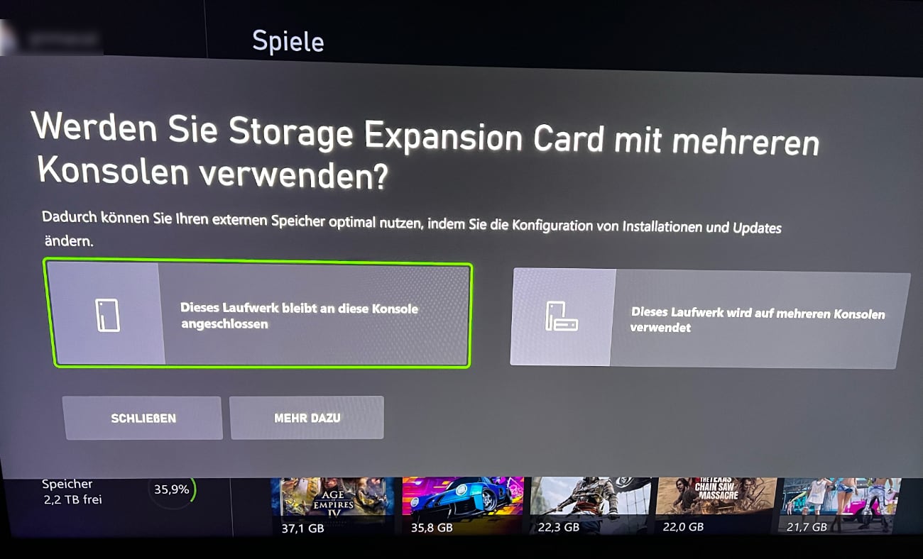 WD_BLACK C50 Erweiterungskarte für Xbox