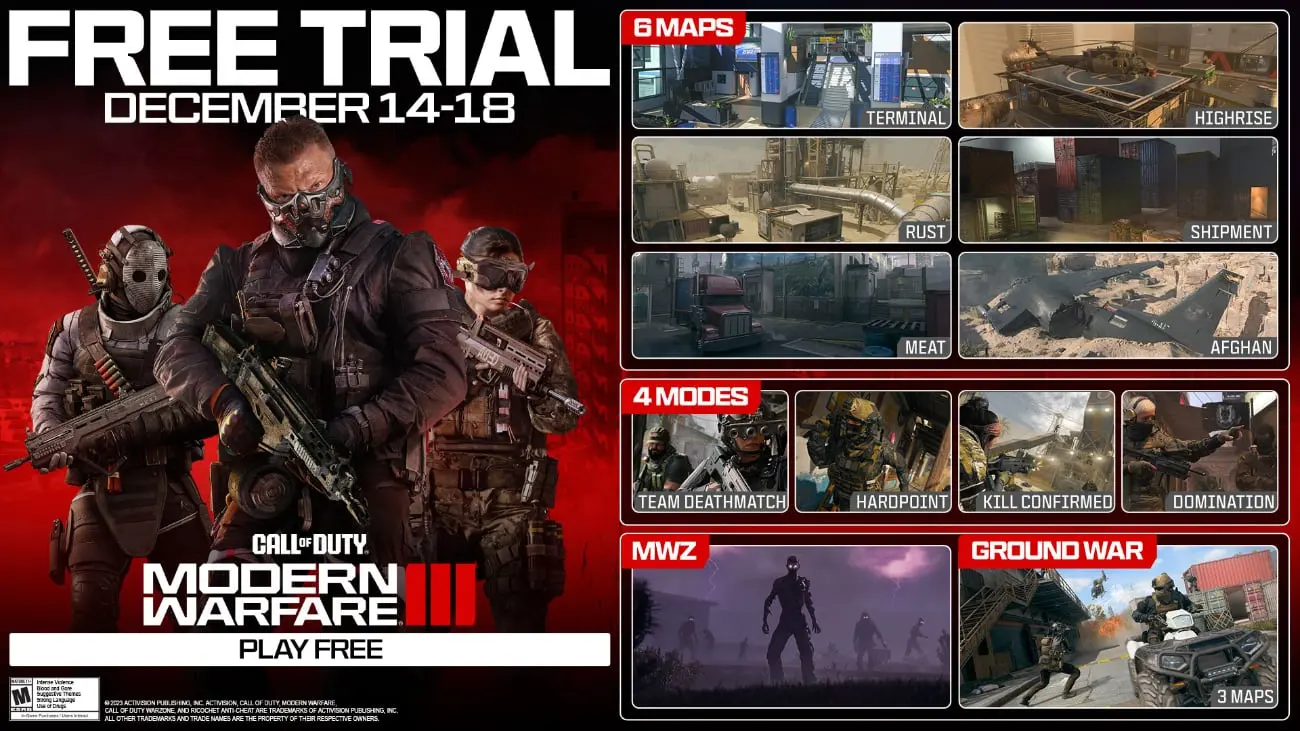 Call of Duty: Modern Warfare III - Free Access Event