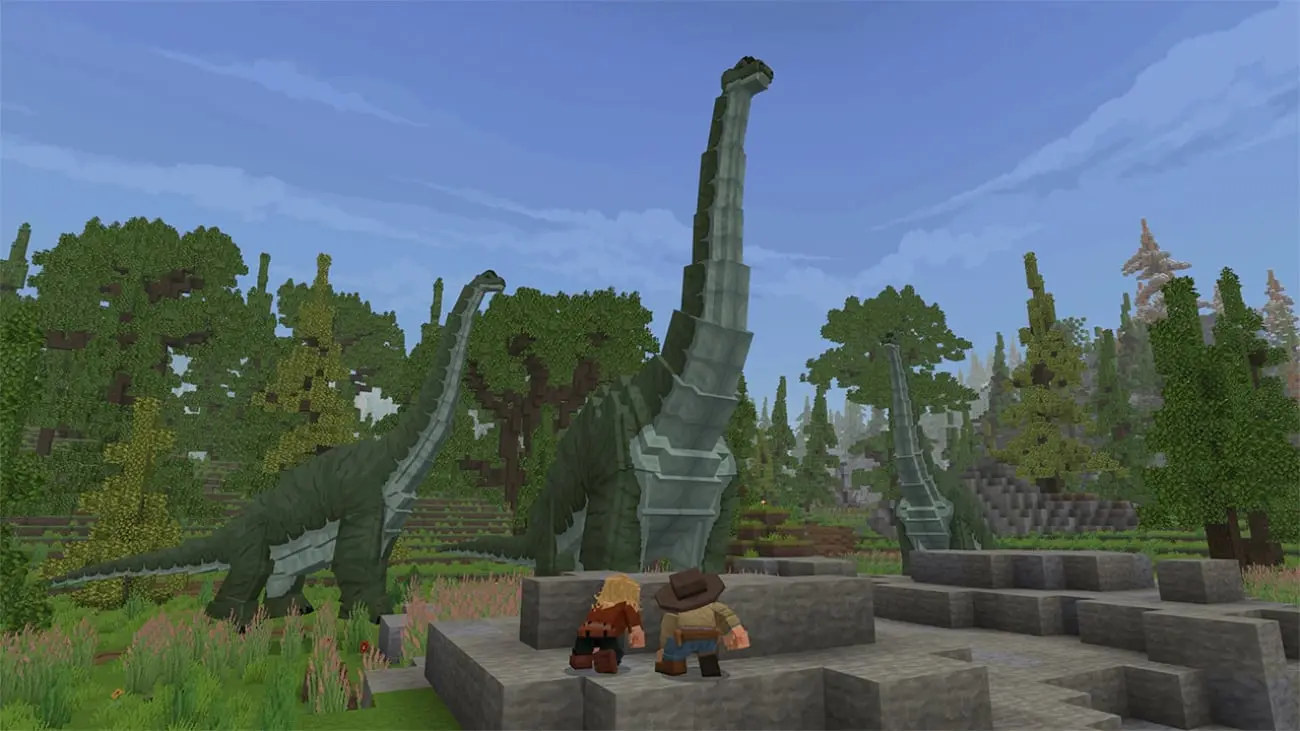 Jurassic World in Minecraft