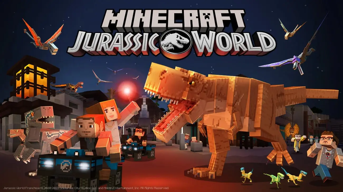 Jurassic World in Minecraft
