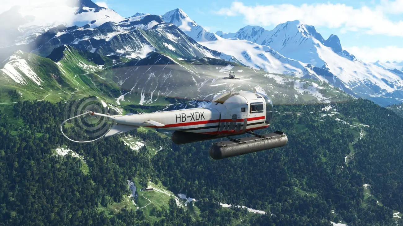 Microsoft Flight Simulator: Bell 47J Ranger
