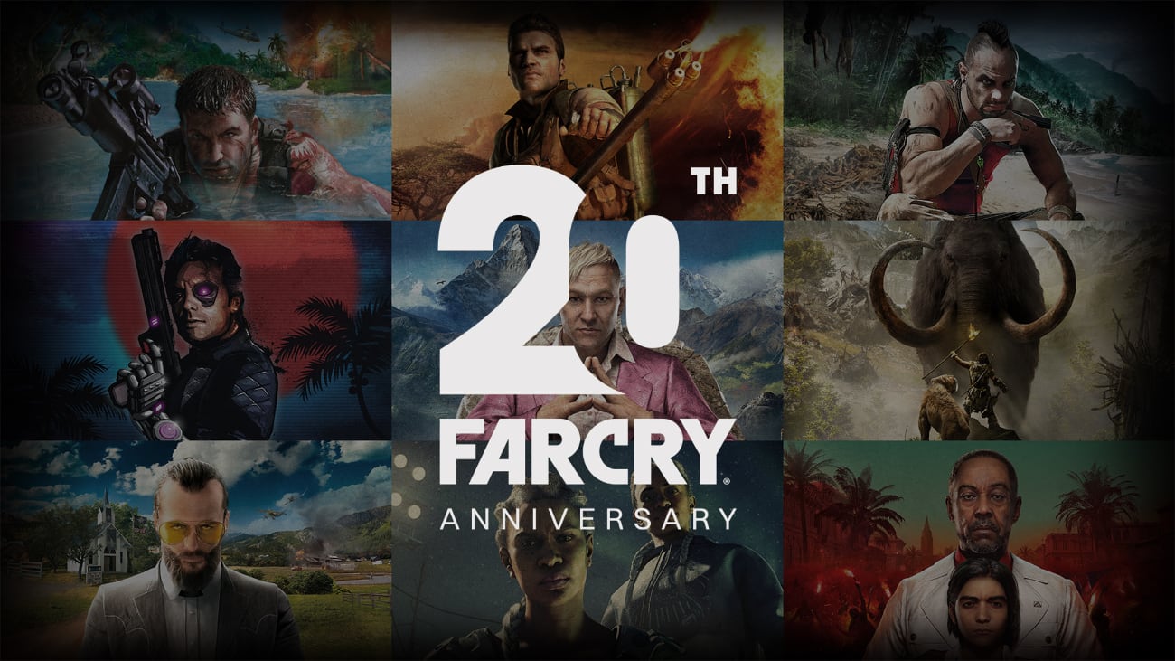 Taucht ein in die Far Cry-Serie: Feiere 20 Jahre Abenteuer mit massiven Rabatten