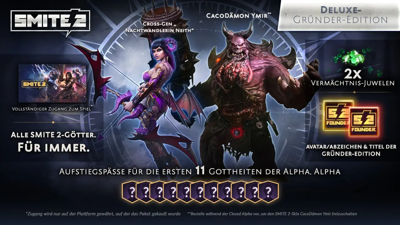 SMITE 2 Gründer-Edition