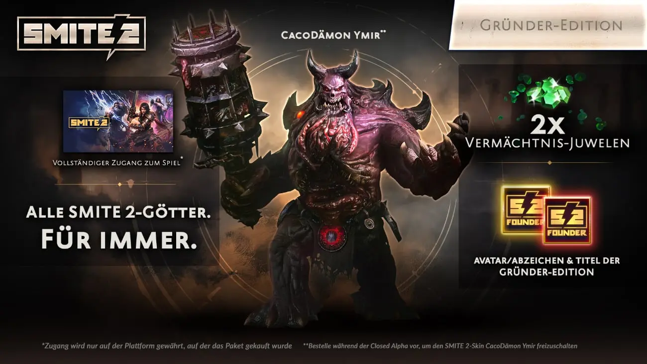 SMITE 2 Gründer-Edition