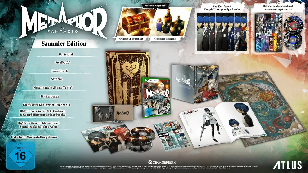 Metaphor: ReFantazio Collector’s Edition
