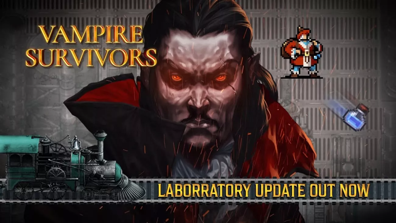Vampire Survivors Vampire Survivors Ode To Castlevania DLC Release