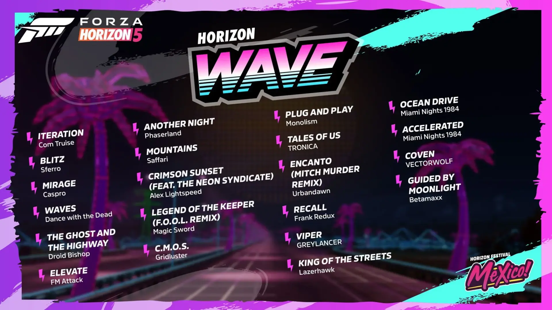 Forza Horizon 5 Retrowave-Update