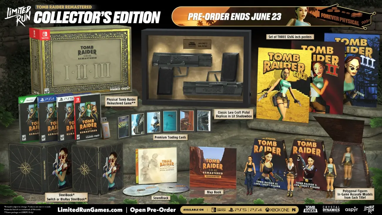 Tomb Raider I-III Remastered